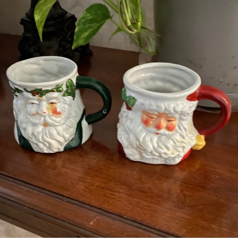 2 Vintage Possible Dreams 1991 Santa Claus Father Christmas Mug
